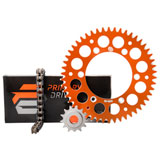 Primary Drive Chain and Sprocket Kit - Aluminum Rear/O-Ring Chain Orange Rear Sprocket - HUSABERG TE 250
