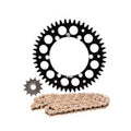 Primary Drive Chain and Sprocket Kit - Aluminum Rear/Gold Plated MX Race Chain Black Rear Sprocket - BETA 350 RR-S