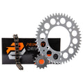 Primary Drive Chain and Sprocket Kit - Aluminum Rear/X-Ring Chain#109757-P