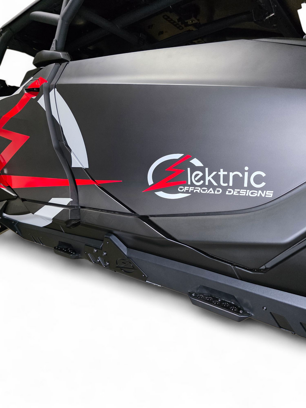 Elektric RQRGA0001 Maverick R MAX rock sliders with grip-plated steps