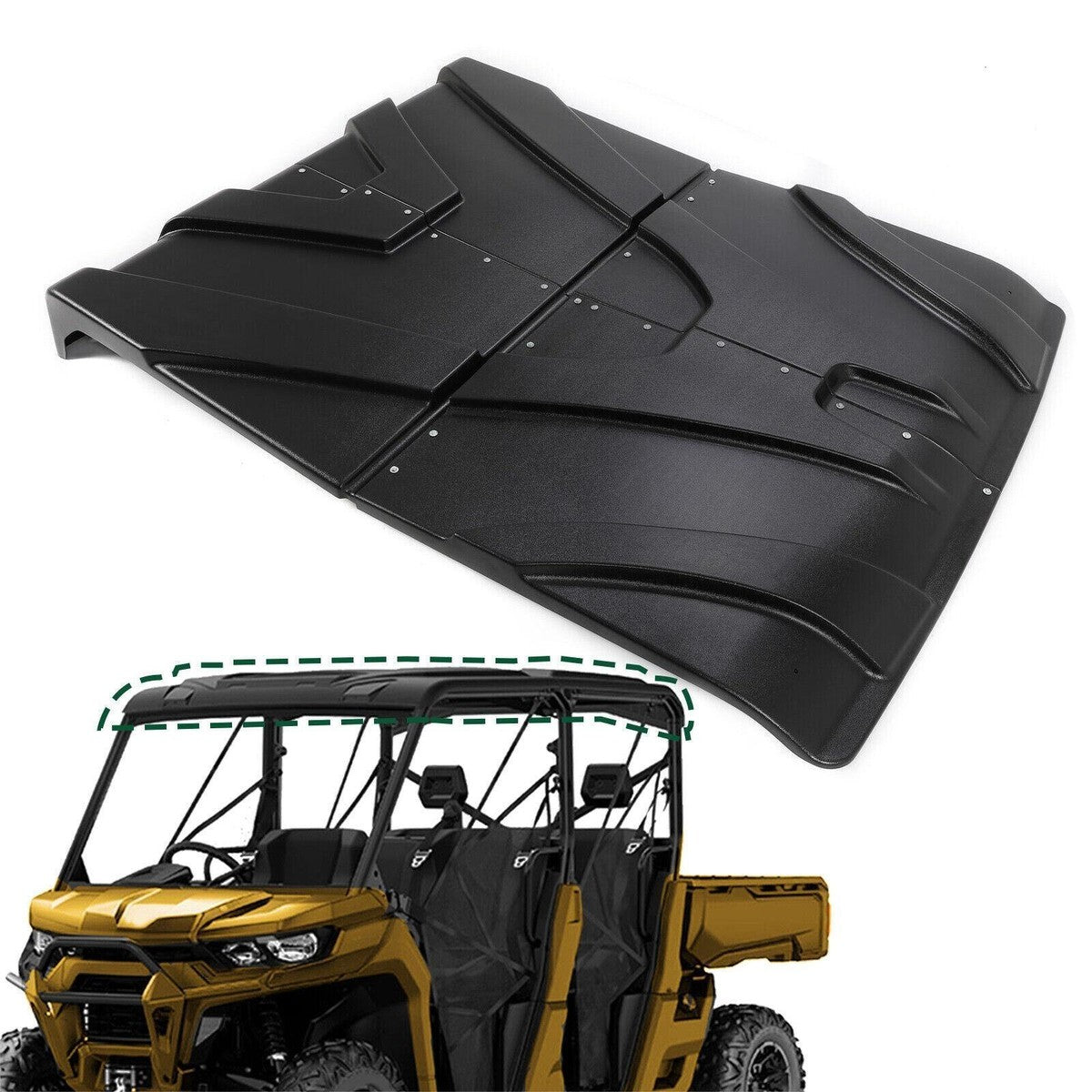 KEMIMOTO 4-piece hard roof for Can-Am Defender MAX