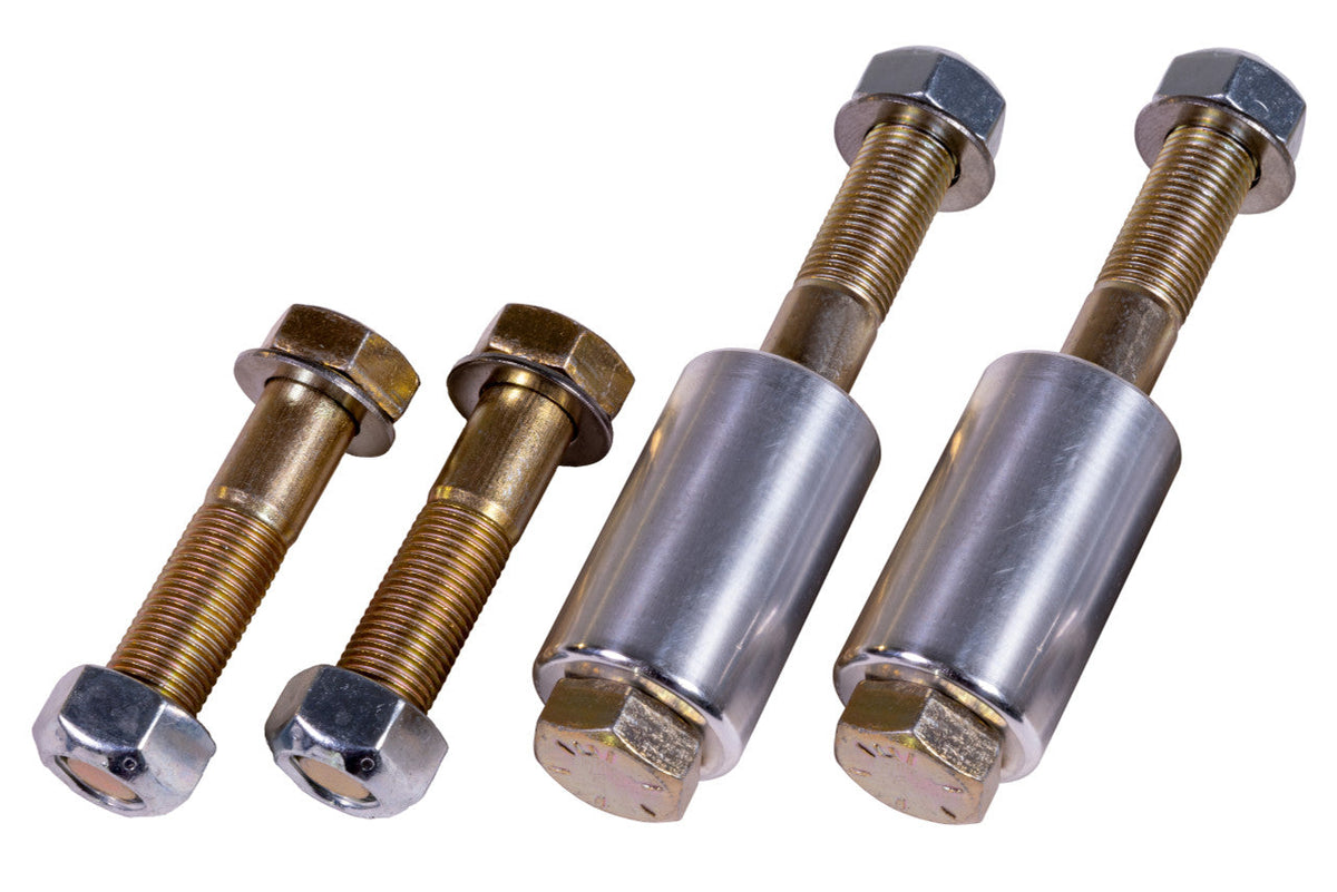 Shock Therapy Can-Am Maverick X3 72-inch front sway bar link kit mounting bolts and support sleeves