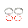 Silent Cross Over Rings for Walker Evans Shocks