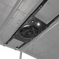 UTV Overhead Cooling Fan with Lights for Polaris Can-Am 53-37 Inch Roof Width