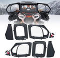Cab Enclosure Upper Doors With Steel Door Frame for Polaris RZR XP4 1000, 2019-2023