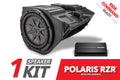SSV Works Polaris RZR Kicker 10 inch subwoofer add-on kit for Ride Command