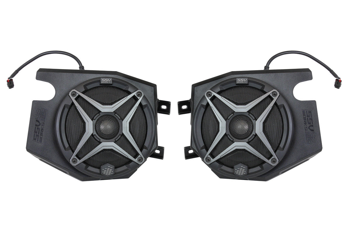 SSV Works 2014-2023 Polaris RZR Front Kick 6.5 Speaker Pods