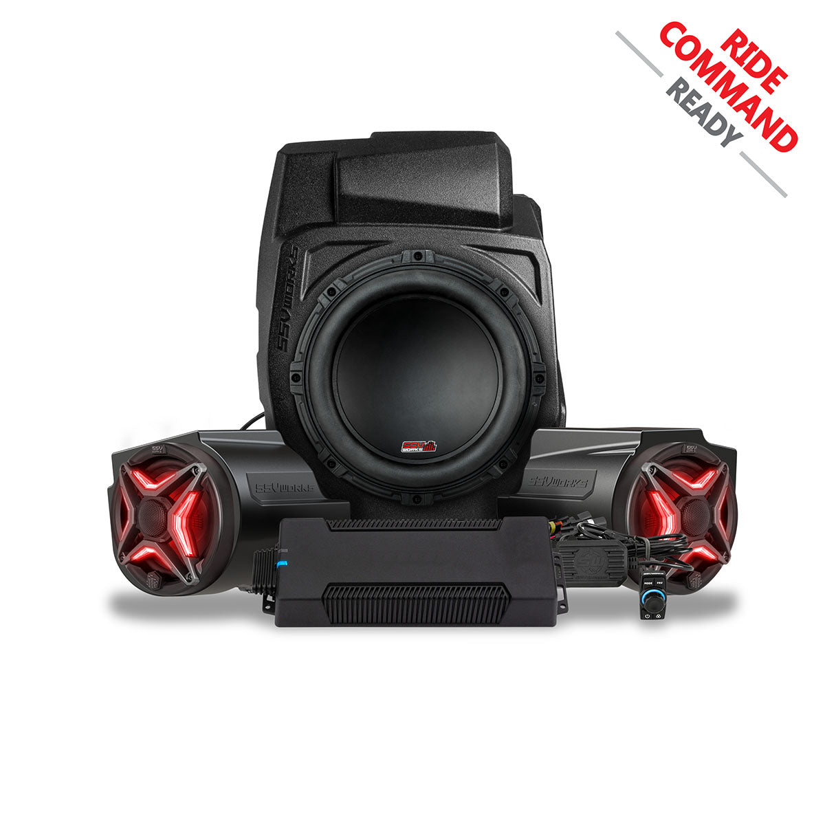 SSV Works Polaris RZR Pro Phase-3 V-Spec 1400W Ride Command audio system