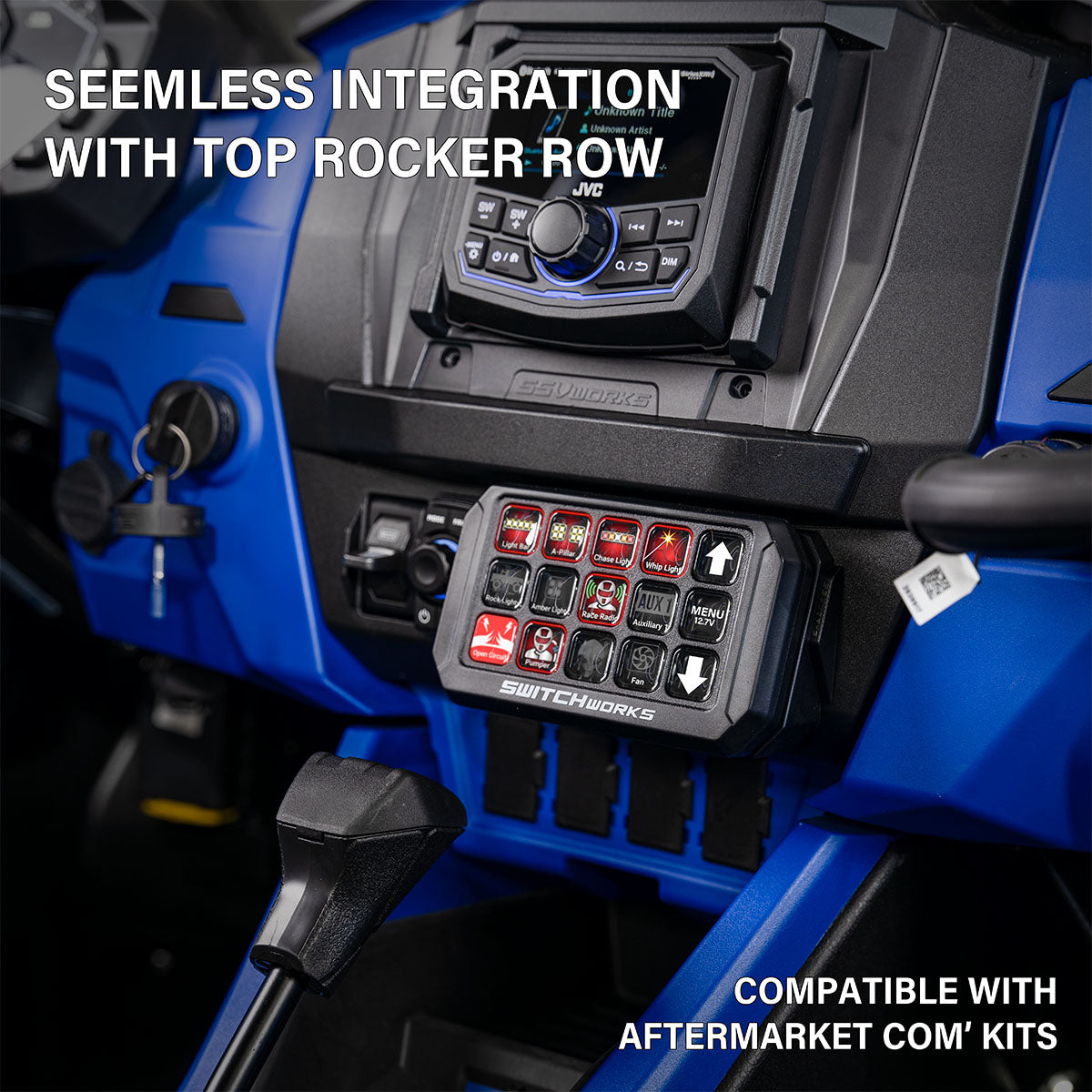 SSV Works Polaris RZR Pro SWITCH Works Alpha12 mounting kit