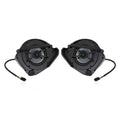 SSV Works Can-Am Maverick X3 4-inch dash speaker pods with Kicker speakers