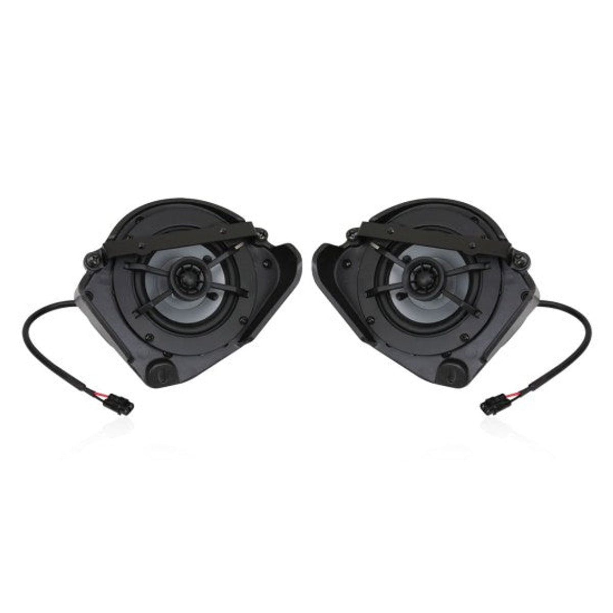 SSV Works Can-Am Maverick X3 4-inch dash speaker pods with Kicker speakers