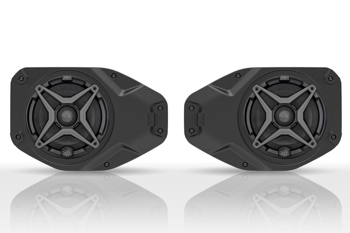 SSV Works 2018-2023 Jeep Wrangler JL and Gladiator JT overhead 6.5 inch speaker adapters