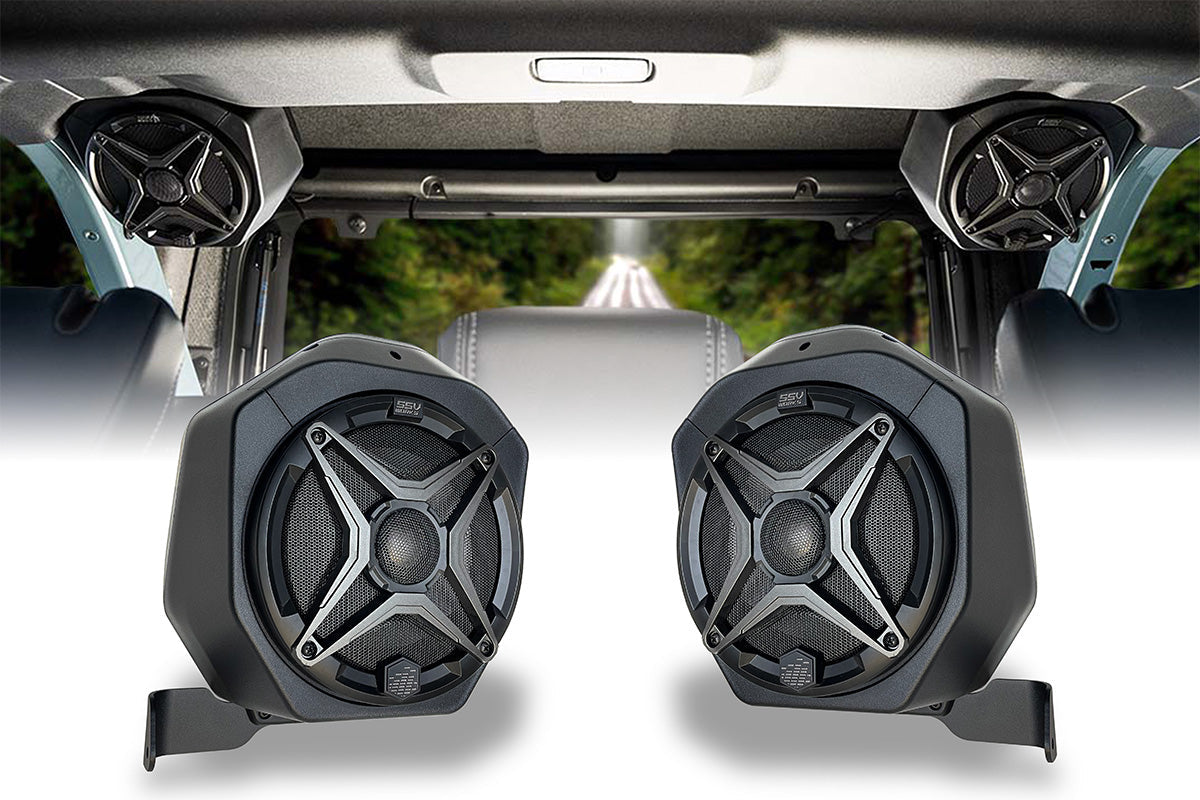 SSV Works Ford Bronco 2-Door rear speaker pod enclosure