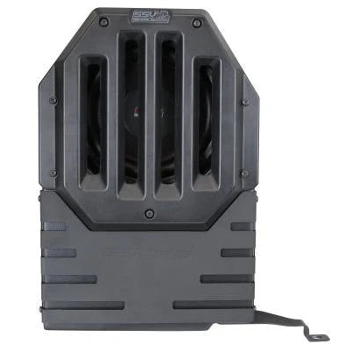 SSV Works Jeep Wrangler JK 4-Door 10-inch subwoofer enclosure - SSV 10M loaded