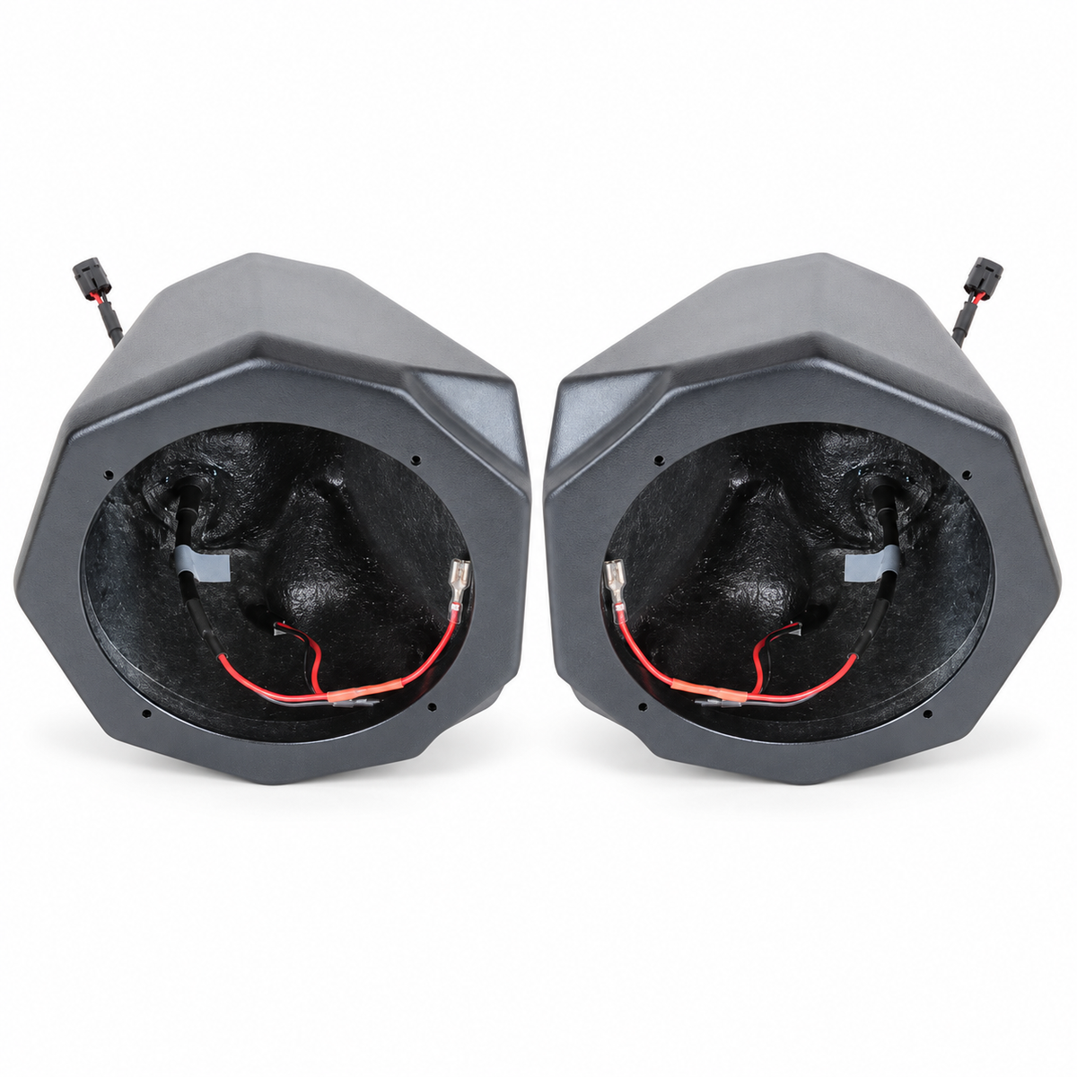 SSV Works Can-Am Maverick Trail and Sport unloaded front speaker pods