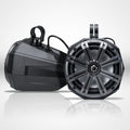 SSV Works universal 8-inch cage-mount speaker pods with Kicker KM8 speakers and 2.00-inch clamps