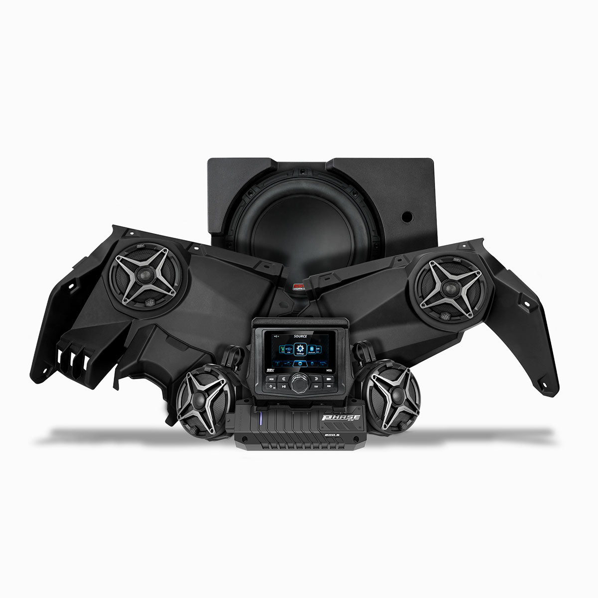 SSV Works Can-Am Maverick X3 Phase-4 A-Spec 5-speaker system