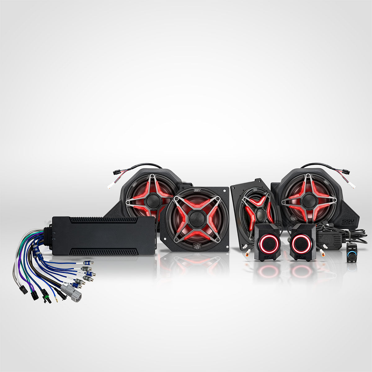 SSV Works Polaris Xpedition Phase 5 V-Spec Ride Command audio system