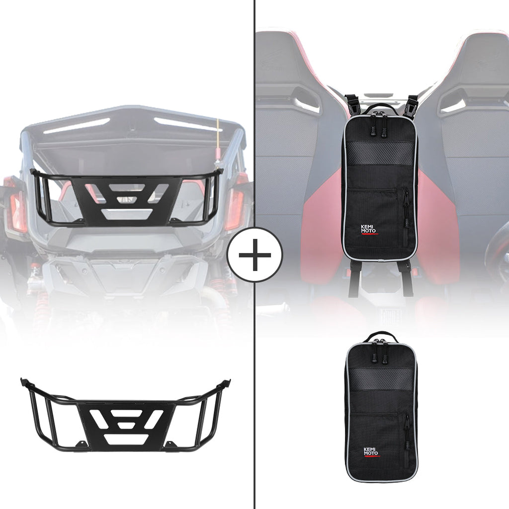 Tailgate Extender & Center Storage Bag for Talon 1000r 1000x 1000x-4