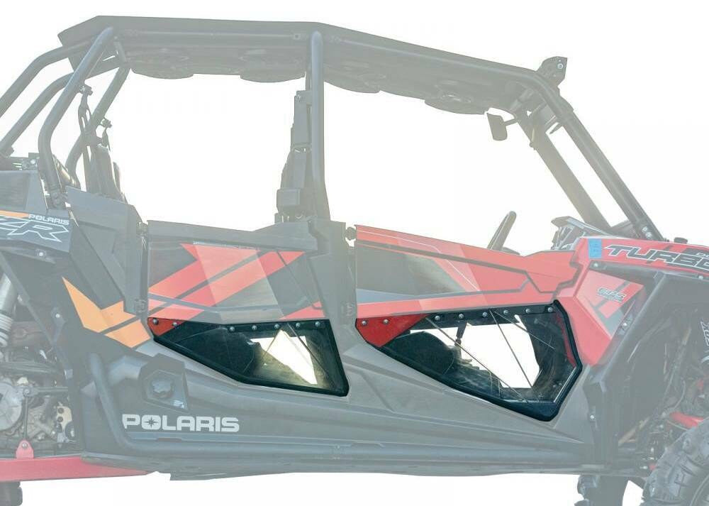 Polaris RZR XP 4 Turbo S Clear Lower Doors - 4 Door