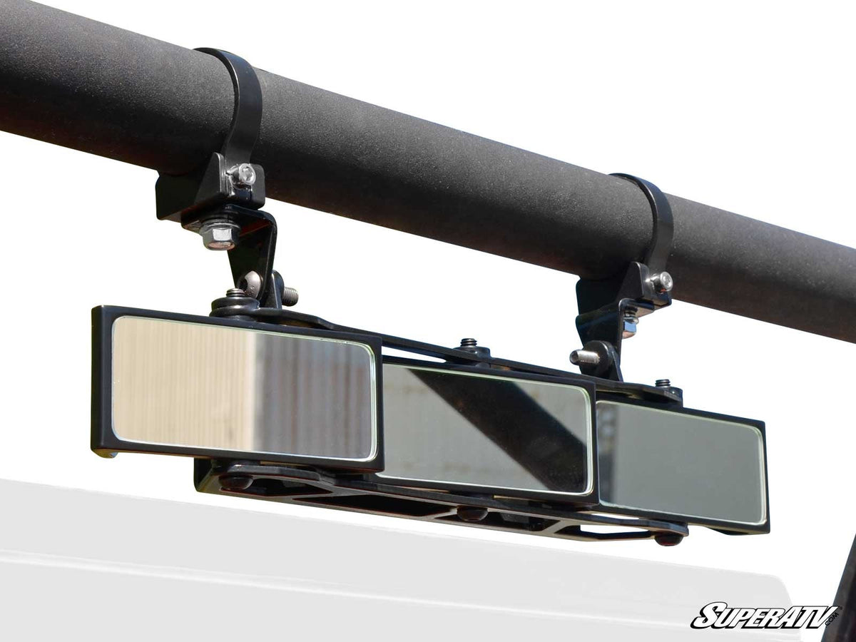 SuperATV 3-panel rear-view mirror with 1.75-inch clamps