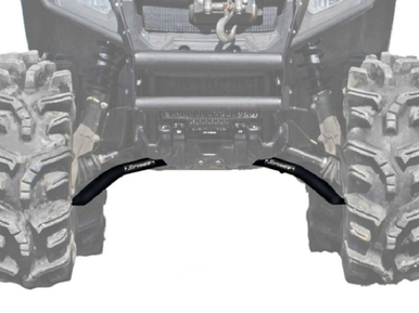 SuperATV Polaris Ace 1.5-Inch Forward-Offset High-Clearance A-Arms — Black