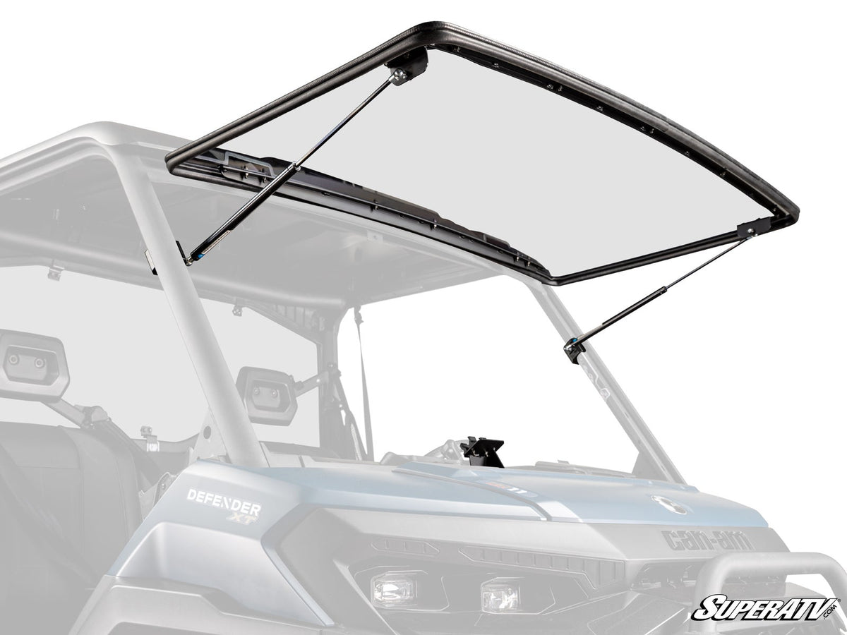SuperATV Can-Am Defender HD11 Flip Windshield FWS-CA-HD11-70