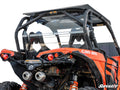 SuperATV Can-Am Maverick clear rear windshield