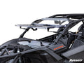 SuperATV Can-Am Maverick X3 clear flip windshield