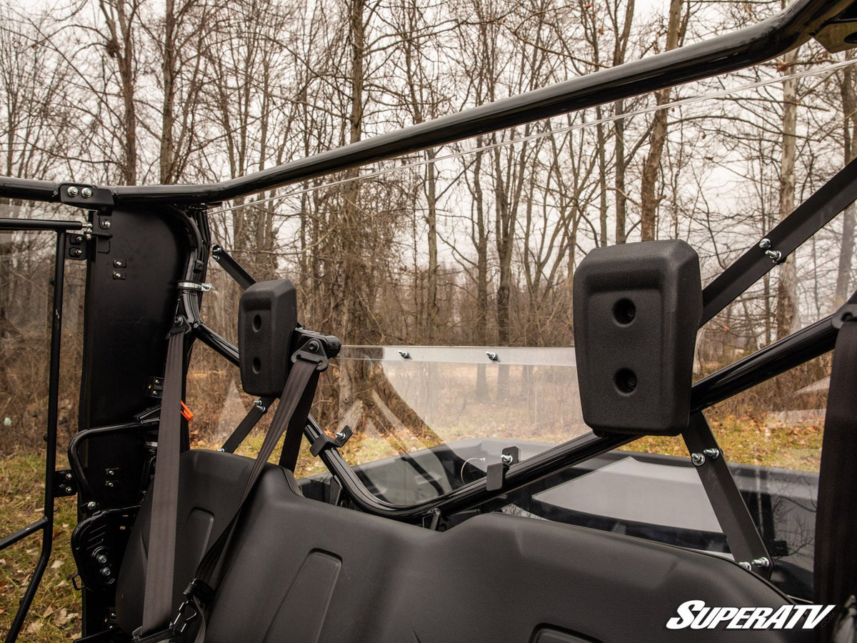 SuperATV Honda Pioneer 1000 light-tint rear windshield