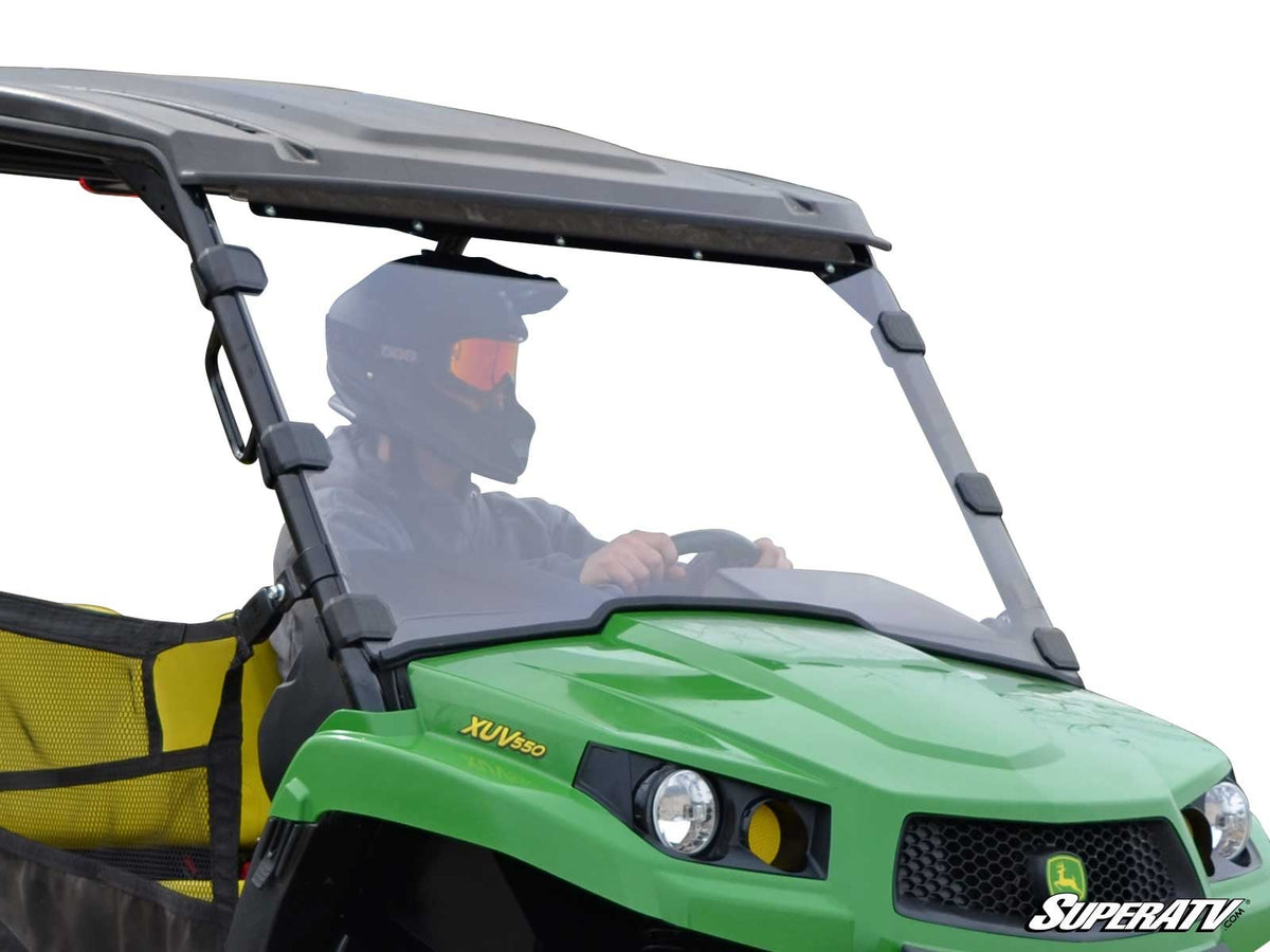 SuperATV John Deere Gator XUV 550 560 and 590 scratch-resistant full windshield