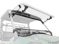 SuperATV Kawasaki Mule PRO-MX flip windshield