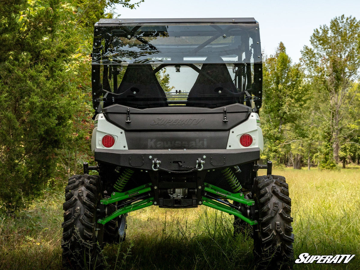SuperATV Kawasaki Teryx4 rear windshield