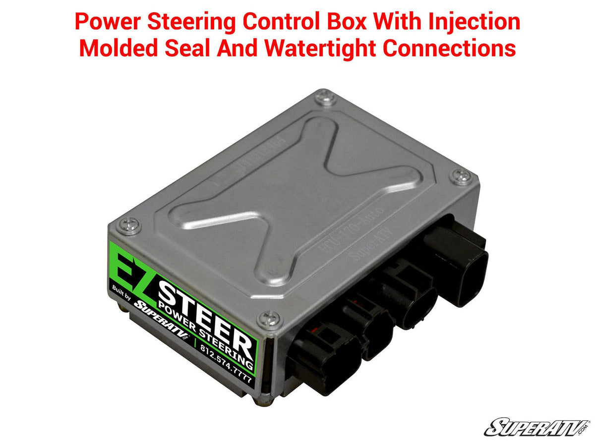 SuperATV Can-Am Maverick Trail Power Steering Kit - components