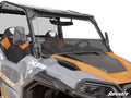 SuperATV dark-tint half windshield on Polaris General XP 1000