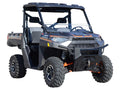SuperATV half windshield installed on a Polaris Ranger 1000