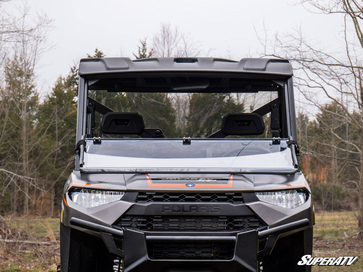 SuperATV Polaris Ranger XP 570 standard flip-down windshield