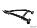 SuperATV Polaris Ranger XP 1000 High-Clearance 1.5-Inch Forward-Offset A-Arms — Reuses Existing Ball Joints, Black
