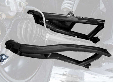 SuperATV Polaris Ranger XP 1000 2-Inch Forward-Offset A-Arms — Black