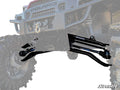 SuperATV Polaris Ranger XP 1000 High-Clearance 2-Inch Forward-Offset A-Arms — Reuses Existing Ball Joints, Black