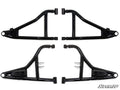 SuperATV Polaris RZR Pro XP High-Clearance 1.5-Inch Forward-Offset A-Arms — Reuses Existing Ball Joints, Black