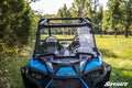 SuperATV scratch-resistant light-tint full windshield for Polaris RZR XP Turbo