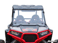 SuperATV Polaris RZR XP 1000 2014-2018 flip-down windshield