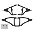 SuperATV Polaris RZR Trail S 1000 High-Clearance A-Arms — Super Duty 300M, Black