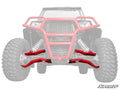 SuperATV Polaris General High-Clearance Front A-Arms — Standard Ball Joints, Red