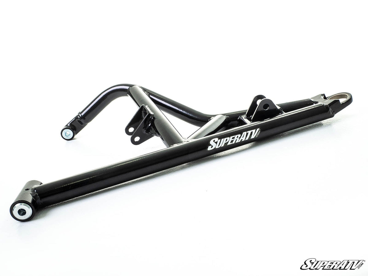 SuperATV Polaris RZR XP 1000 High-Clearance A-Arms — Reuses Existing Ball Joints, Black