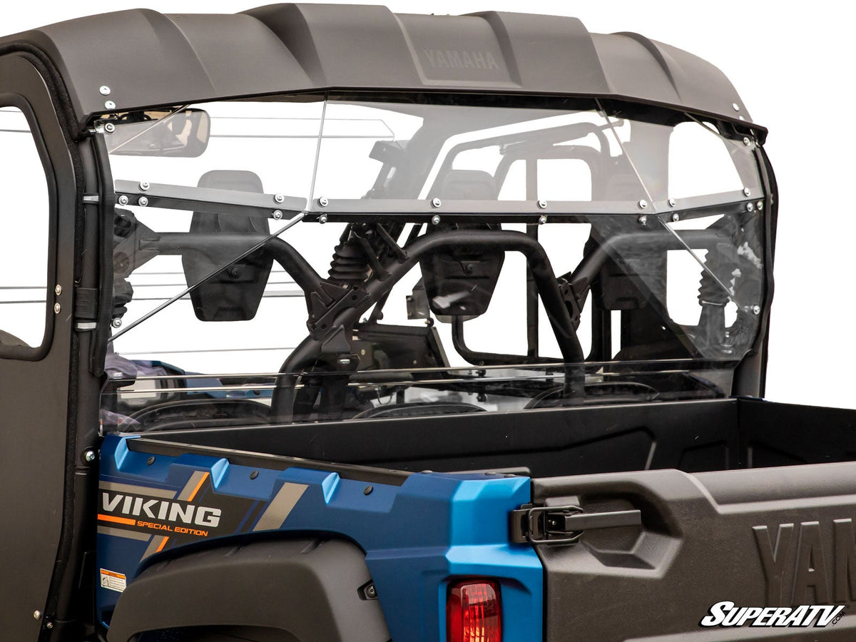 SuperATV Yamaha Viking rear windshield