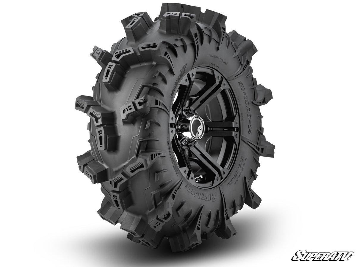 SuperATV Terminator MAX Mud Tire – 30x10x14