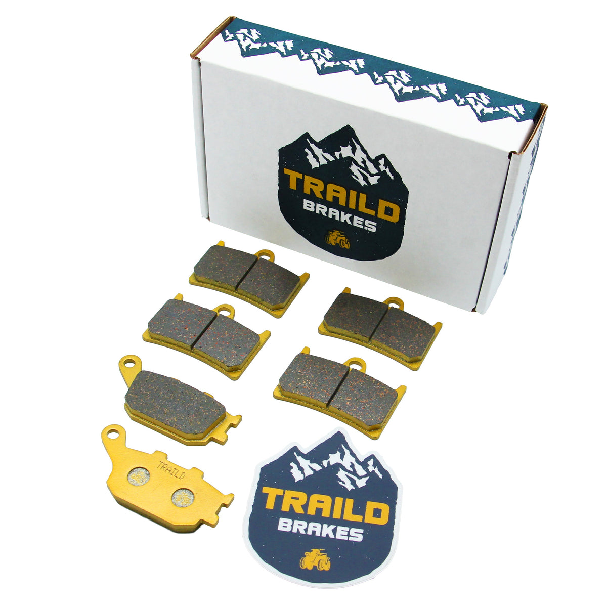 Yamaha FZ-MT Series 07/09/10 2014-2026 Ceramic Brake Pad Set
