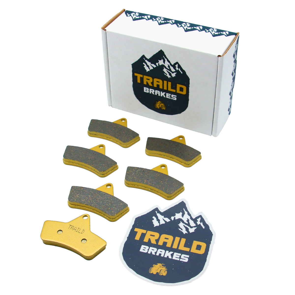 Arctic Cat ATV 250/300/400/454/500 1996-2004 Ceramic Brake Pad Set